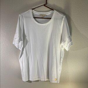 Michael Kors White Boxy Short Sleeve T-Shirt